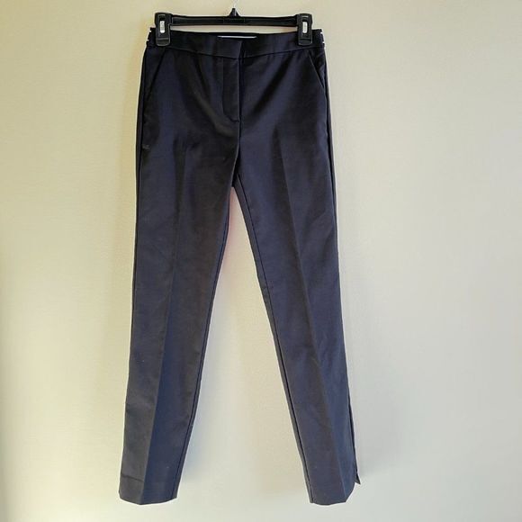 ZARA Ankle Pants with Elastic Waistband Accent Black Womens Size S - Picture 1 of 10
